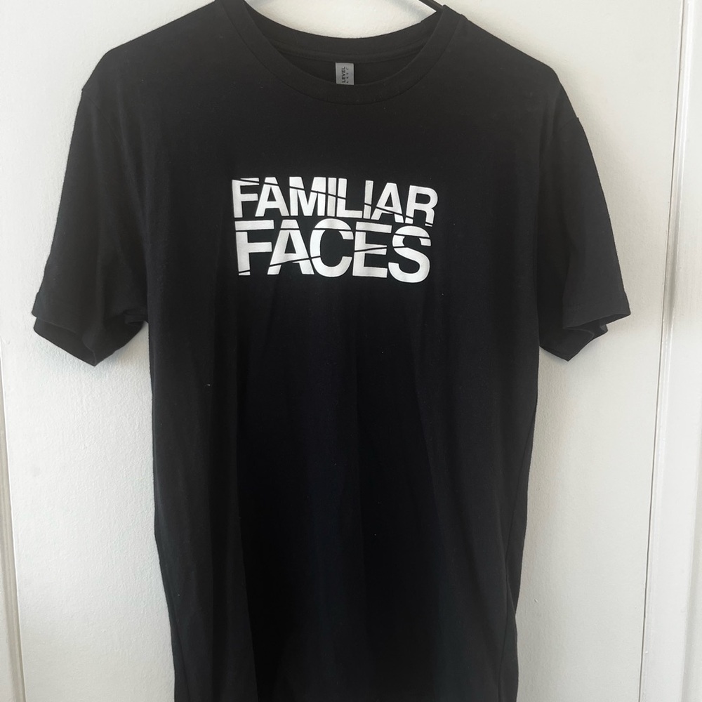 Familiar Faces Black T-Shirt